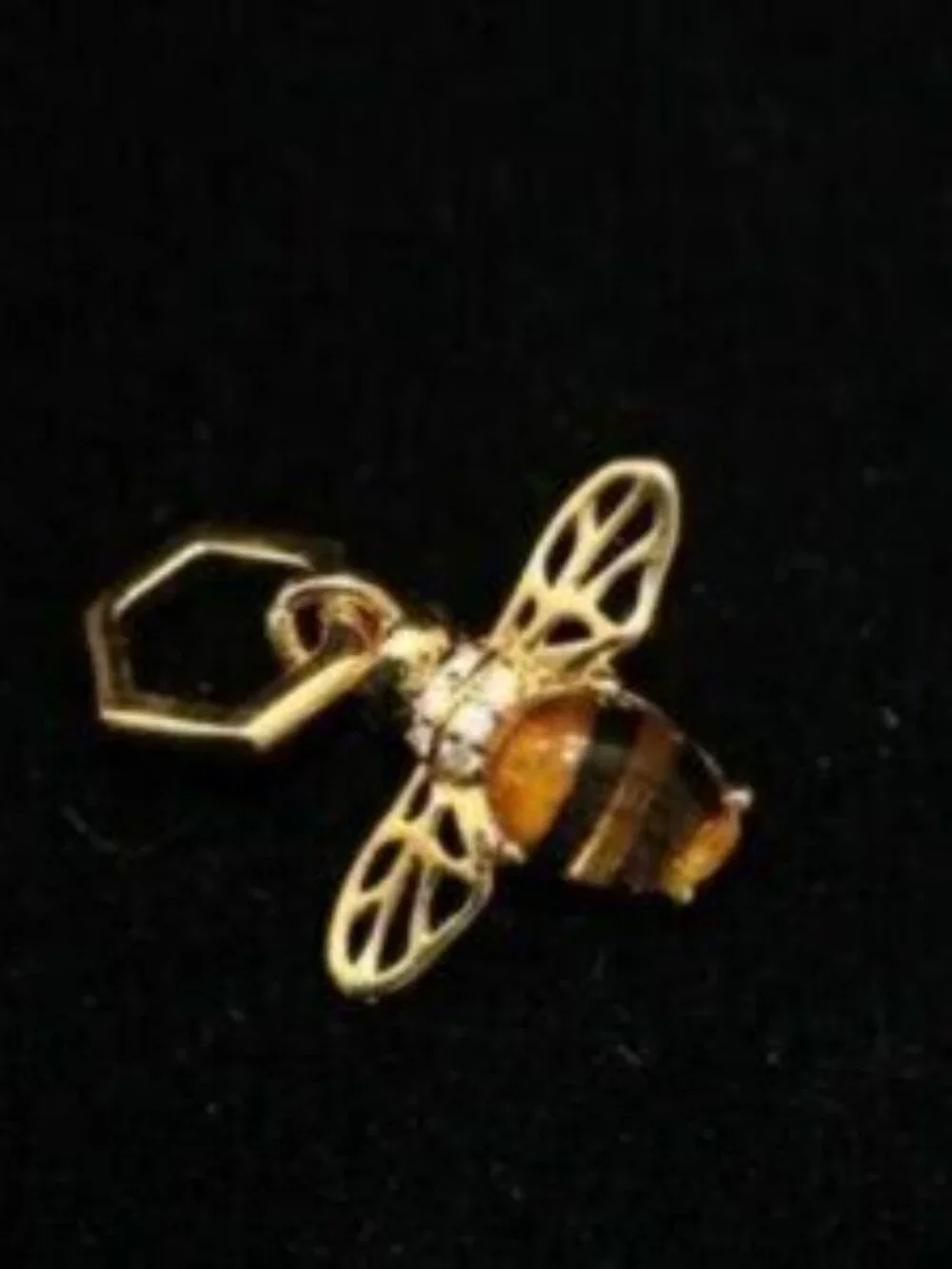 NEW Pandora Sparkling Bee Dangle Charm